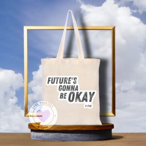 TOTE BAG SUGA FUTURE LETRAS BEIGE