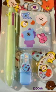 SET LAPIZ DESTACADOR CORRECTOR Y BLOCK DE NOTAS-5900