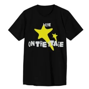 POLERA JH NEGRA ESTRELLA