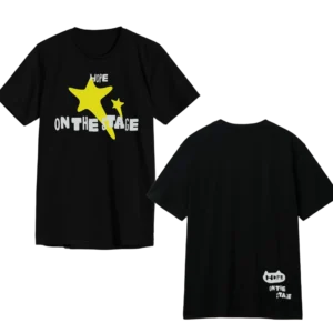 POLERA JH NEGRA ESTRELLA ARDILLA