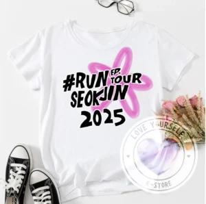 POLERA BLANCA JIN RUN FLOR