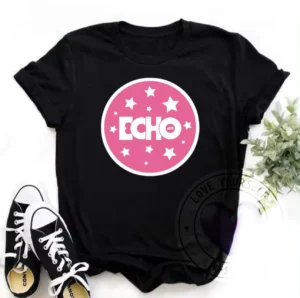 POLERA NEGRA JIN ECHO ESTRELLA